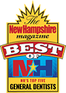 New Hampshire Magazine Best of New Hampshire Top Five award badge